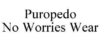 PUROPEDO NO WORRIES WEAR