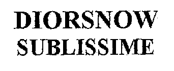 DIORSNOW SUBLISSIME