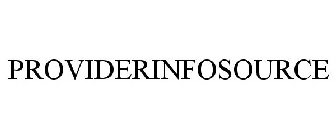 PROVIDERINFOSOURCE