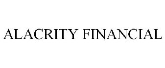 ALACRITY FINANCIAL