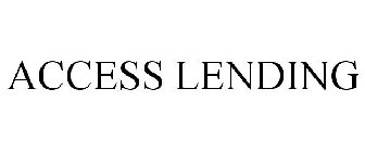 ACCESS LENDING