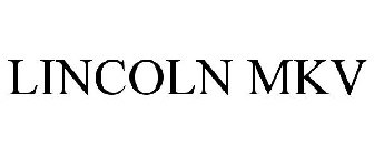 LINCOLN MKV