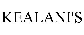 KEALANI'S