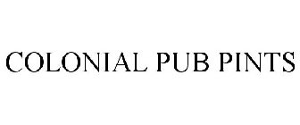 COLONIAL PUB PINTS