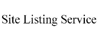 SITE LISTING SERVICE