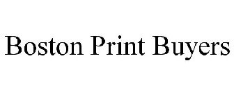 BOSTON PRINT BUYERS