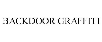 BACKDOOR GRAFFITI
