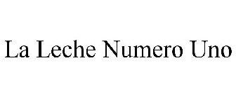 LA LECHE NUMERO UNO