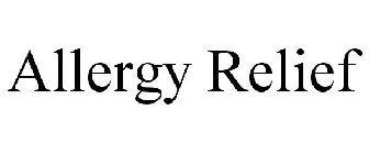 ALLERGY RELIEF