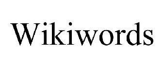 WIKIWORDS