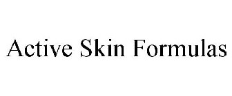 ACTIVE SKIN FORMULAS