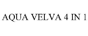 AQUA VELVA 4 IN 1