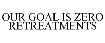 OUR GOAL IS ZERO RETREATMENTS