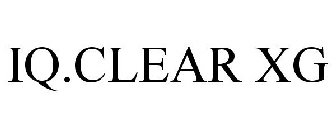 IQ.CLEAR XG