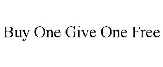 BUY ONE GIVE ONE FREE
