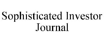 SOPHISTICATED INVESTOR JOURNAL