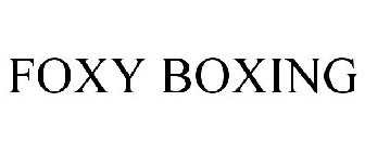 FOXY BOXING