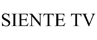 SIENTE TV