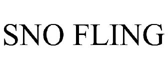 SNO FLING