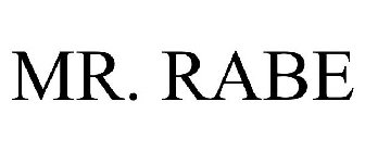 MR. RABE