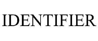 IDENTIFIER