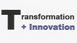 TRANSFORMATION + INNOVATION