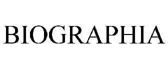 BIOGRAPHIA