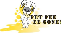 PET PEE BE GONE