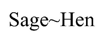 SAGE~HEN