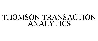 THOMSON TRANSACTION ANALYTICS