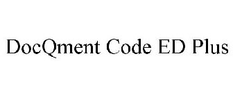 DOCQMENT CODE ED PLUS