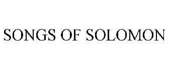 SONGS OF SOLOMON