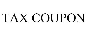 TAX COUPON