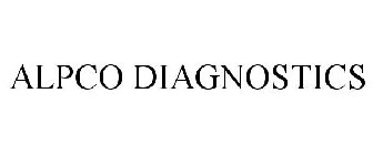 ALPCO DIAGNOSTICS