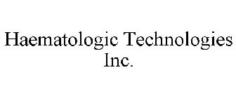 HAEMATOLOGIC TECHNOLOGIES INC.