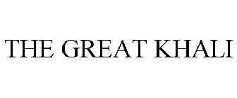 THE GREAT KHALI