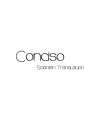 CONCISO SPANISH TRANSLATION