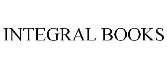 INTEGRAL BOOKS