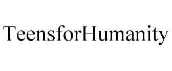 TEENSFORHUMANITY