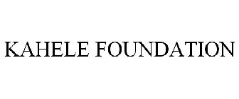 KAHELE FOUNDATION