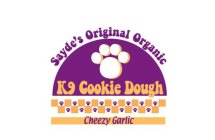 SAYDE'S ORIGINAL ORGANIC K9 COOKIE DOUGH CHEEZY GARLIC