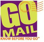 GO MAIL KNOW BEFORE YOU GO