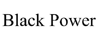 BLACK POWER