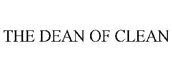 THE DEAN OF CLEAN