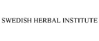 SWEDISH HERBAL INSTITUTE