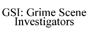 GSI: GRIME SCENE INVESTIGATORS