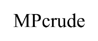 MPCRUDE