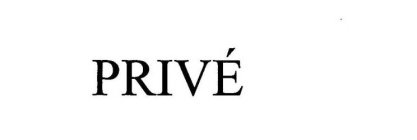 PRIVÉ