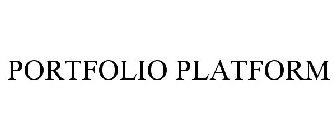 PORTFOLIO PLATFORM