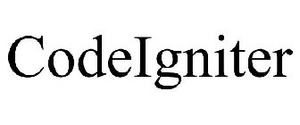 CODEIGNITER